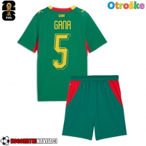 Otroške Nogometnih dresov Senegal Idrissa Gueye #5 Gostujoči SP 2026 Kratki rokavi (+ hlače)